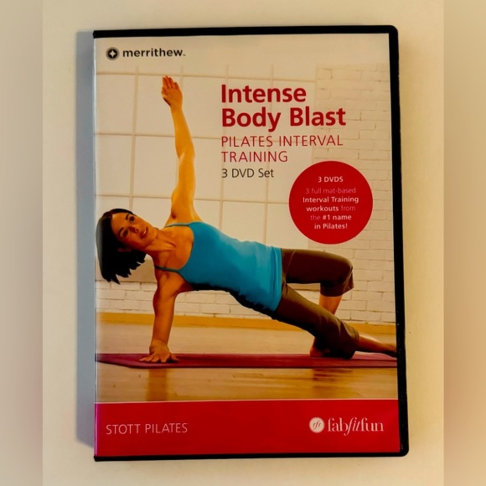 Scott Pilates Intense Body Blast- 3 DVD Set